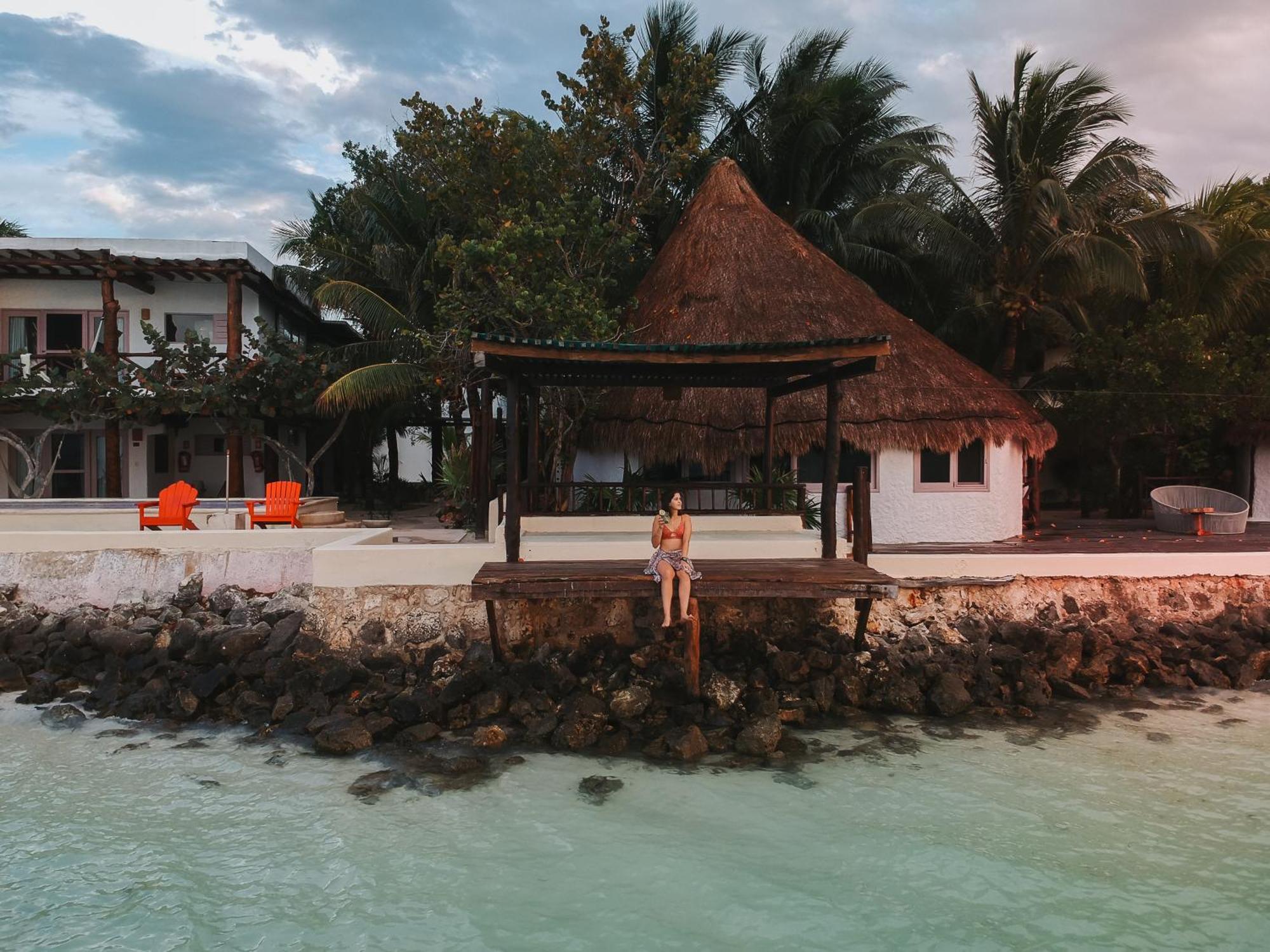 Las Nubes De Holbox Exterior photo